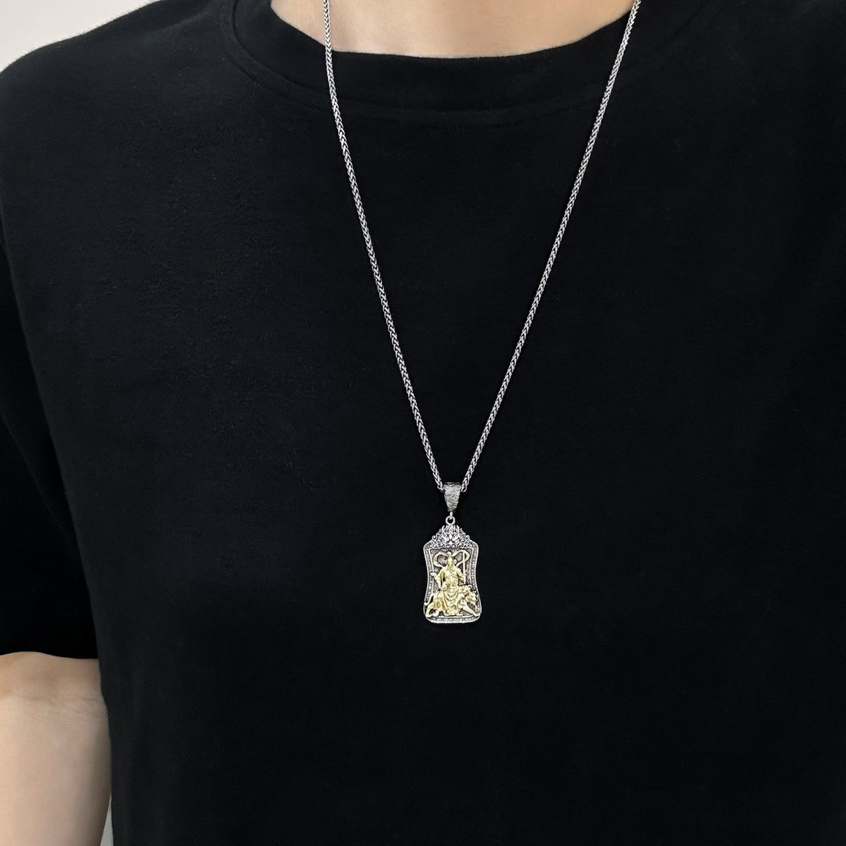 TaoWards Zhao Gongming Pendant worn on a chain; chain not included