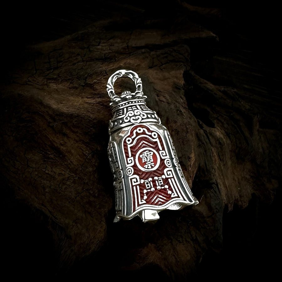 TaoWards Sanqing Bell Pendant Necklace — additional design view