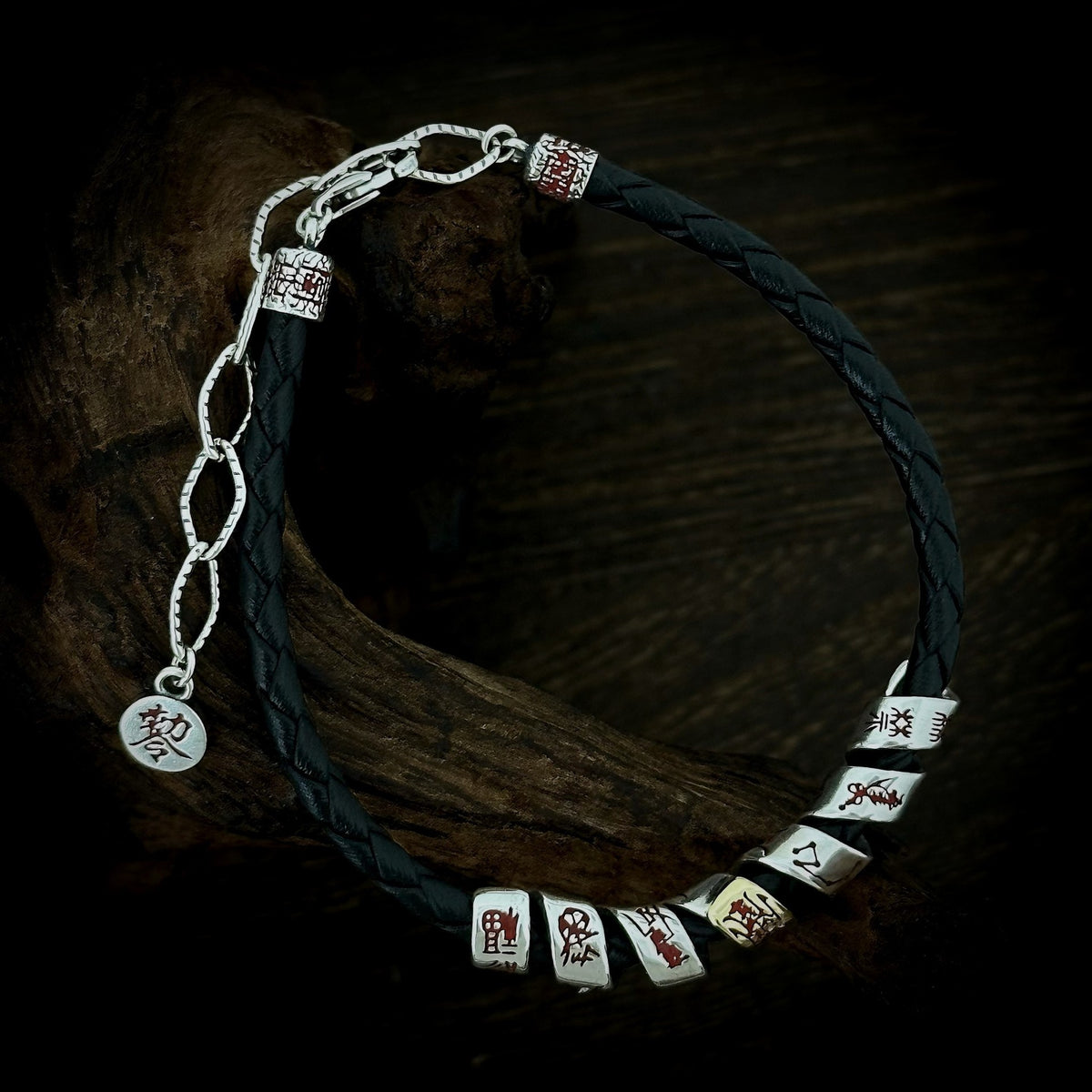 TaoWards Big Dipper Braided Cord Bracelet — opposite-side detail