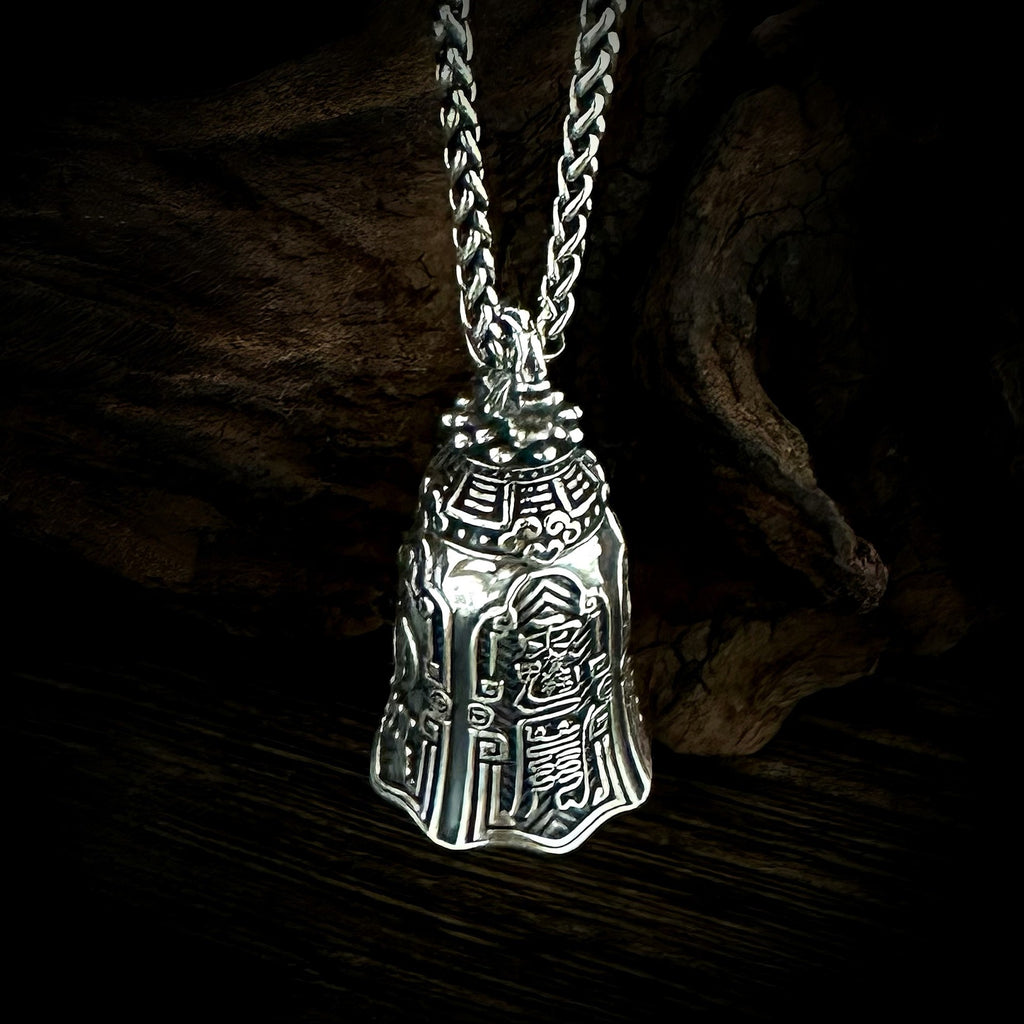 TaoWards Sanqing Bell Pendant Necklace — alternate angle