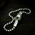 TaoWards Ritual Blade Bead Chain Bracelet — front view