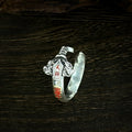 TaoWards Sword and Yin Yang Open Ring sword detail