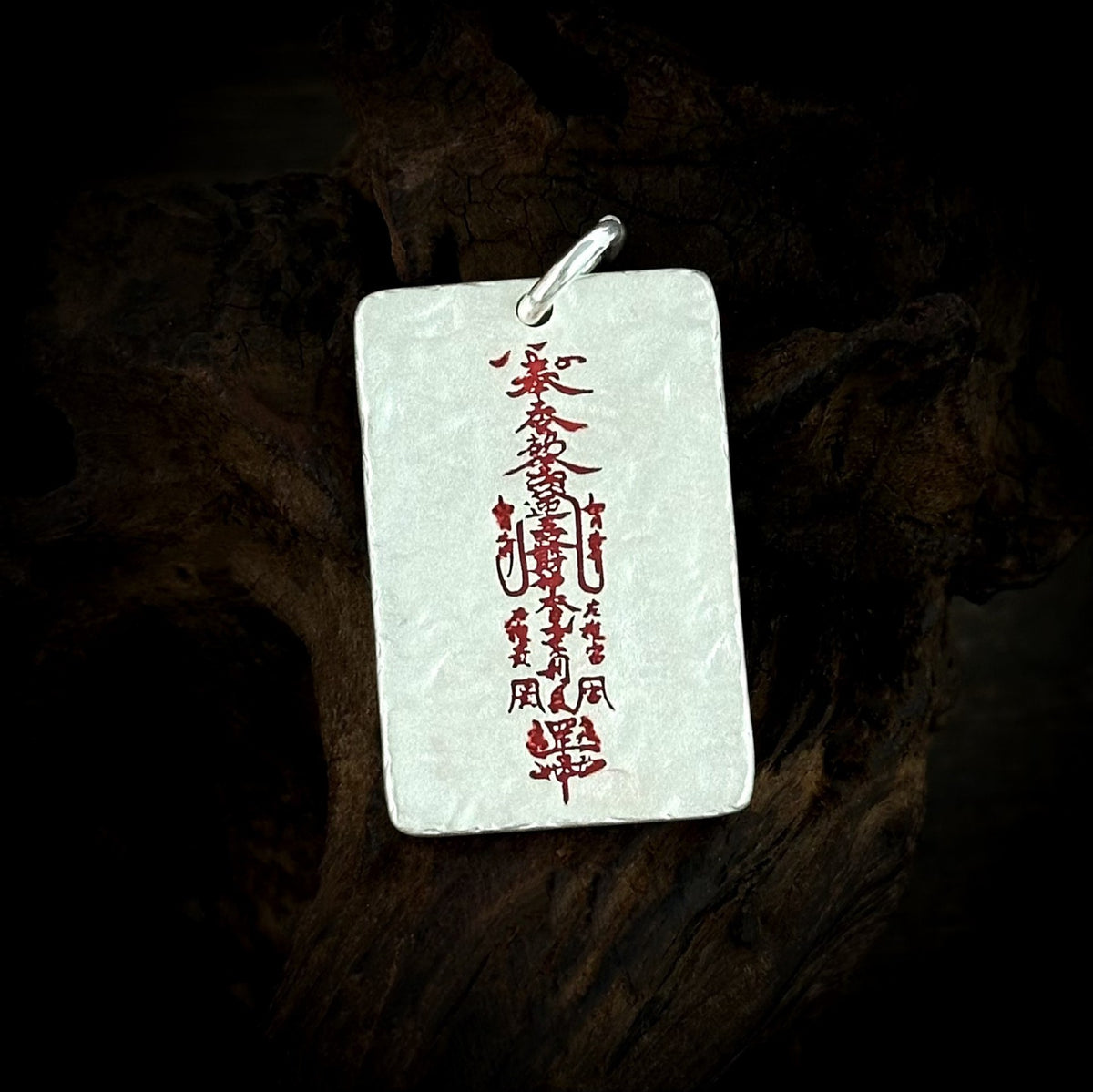 TaoWards Five Deities Tag Pendant reverse inscription
