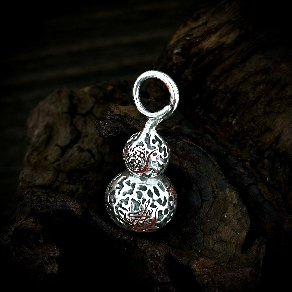 TaoWards Ziwei Talisman Gourd Pendant Necklace — additional design view