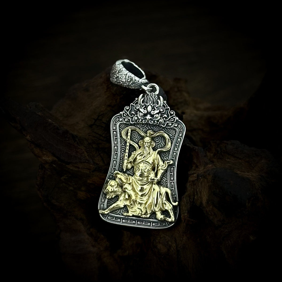 TaoWards Zhao Gongming Pendant front relief